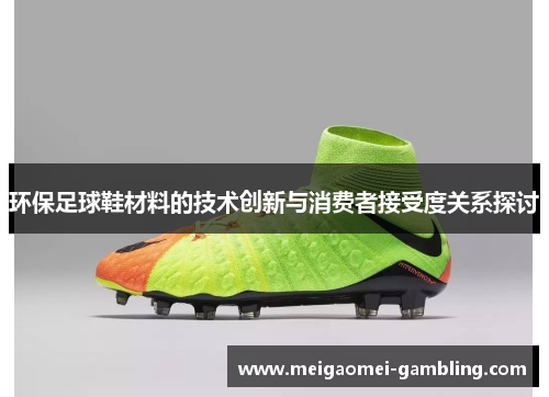 环保足球鞋材料的技术创新与消费者接受度关系探讨